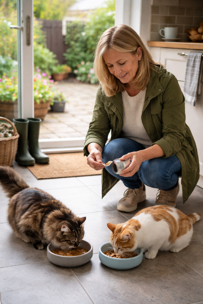 Cat sitter High Peak